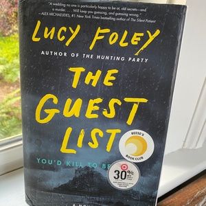 The Guest List Hardcover Mystery Novel Book
